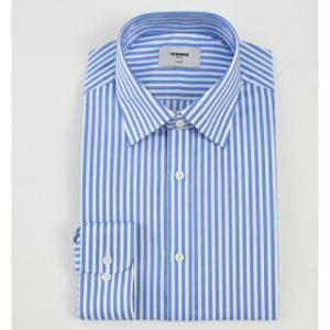 레노마_셔츠(남성) 긴소매트윌스판런던스트라이프블루일반핏셔츠남방(RZRSG0032BUK)