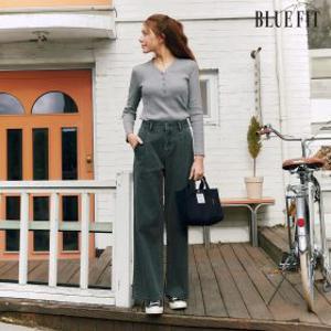 26SS최신상 블루핏 NEW 원턱 와이드 데님 3종