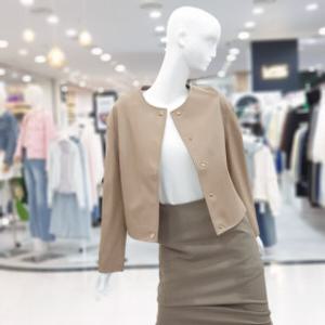 패션아일랜드ab.f.z노카라 천연 양가죽 자켓 FSPFA5FJ2G