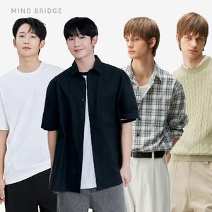 마인드브릿지 남성 4월 브랜드 쇼케이스 반팔티/니트/슬랙스/셔츠