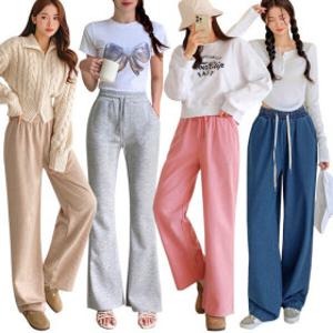 (24+1%) 균일가 4900원~ 봄SALE/와이드팬츠/트레이닝바지/조거/빅사이즈~5XL/레깅스/여성/데님/미시의류