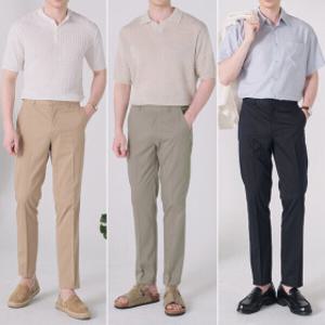 CERINI by PAT 3종세트 쿨핏 냉감 면스판 치노 슬랙스 팬츠
