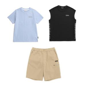 내셔널지오그래픽키즈(이월(백)) 지금이 타이밍 반팔티 나시티 5부팬츠 K232UHP0