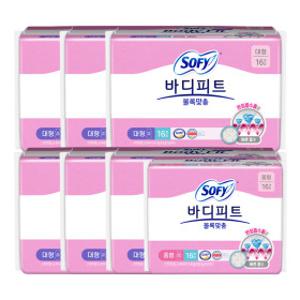 쏘피 바디피트 볼록맞춤 대형 16P 6개 + 중형 16P