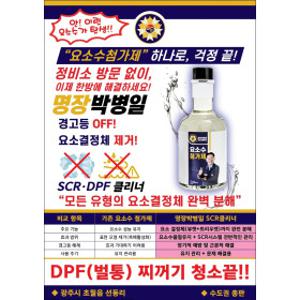 명장 박병일 요소수 첨가제 SCR 클리너 400mlx2개