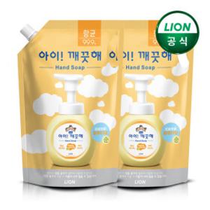 아이깨끗해 폼 핸드워시 대용량 순 1.8L 스파우트 x 2개