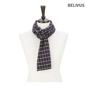 남자 머플러 체크 면 목도리 넥워머 BNM132 고급