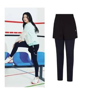 [콜핑]LD18 여자 여름  반바지일체형 스판레깅스 KVP9748W