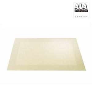 (독일 아사셀렉션) PVC 테이블매트 (메탈릭샌드) 식탁매트 테이블매트 양면식탁매트 식사매트 양면테이블매