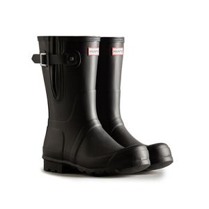 [MEN] 오리지날 사이드 어드저스터블 숏 레인부츠 - 블랙 MFS9079RMABLK