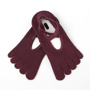 아트박스/위드마켓 리나 크로스 풀토 요가양말(퍼플)