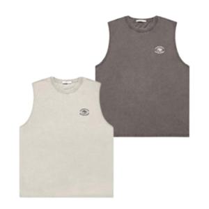 [행텐][모다부평]남성 피그먼트 슬리브리스 티셔츠10520-033-403