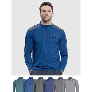 [이지바이]이지바이 어깨명장 남성 긴팔 집업티셔츠(MT32LT058M)