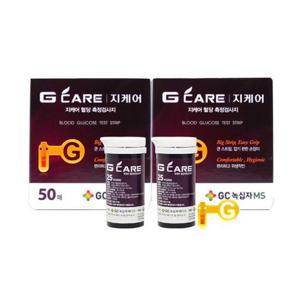녹십자 지케어 혈당검사지 100매/간편측정 임당 체크D