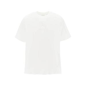 25SS Burberry 화이트 코튼 t 셔츠 8072751A1464 TP565358068