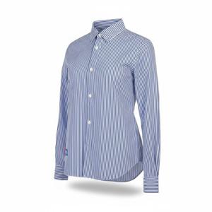 꼼데가르송  여성 스트라이프 셔츠 P1B025 BLUE WHITE STRIPES