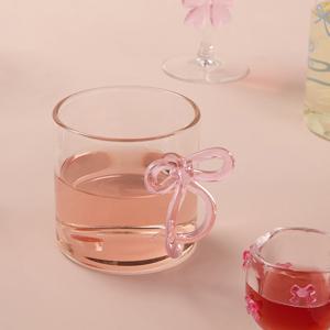 [모던하우스] 러브소르베 리본핸들 내열유리잔 400ml