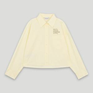 [코데즈컴바인]1도프린트 포켓 크랍셔츠 CLA-SH506W2