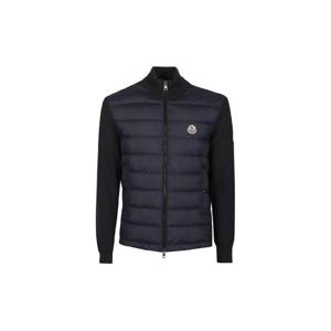몽클레르 퀼팅 앞지퍼 가디건 L10919B00020M1115 77DBLUSCURO TP977308750