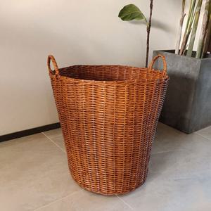 라탄 빨래 바구니 중형