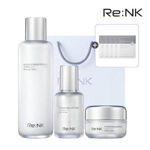 [리엔케이][마스크팩5매증정] 기미미백수분 인텐스 기초3종 (토너+세럼+크림)