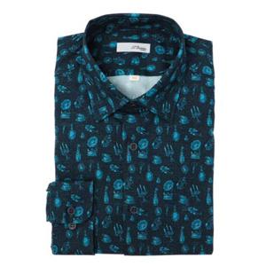 [듀퐁셔츠]25년도 F W신상품 긴팔셔츠(일반핏)SE5FM11LS120SMI