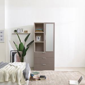 장인가구 메종 800 3단서랍 화장대옷장