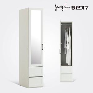 장인가구 아이브 에밋 원룸 키큰 틈새 400 전신거울 옷장