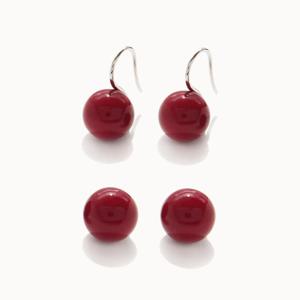 제이로렌 빨간진주 기본 귀걸이 M03285_1