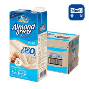 아몬드 브리즈 언스위트 제로슈가 950ML 10팩