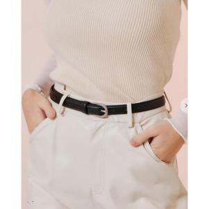 [질스튜어트]블랙슬림여성벨트JABE3E110