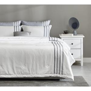 [알레르망]매그넘 여름차렵베개커버세트S (화이트)