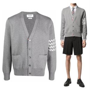 톰브라운 밀라노스티치 실크 가디건 MKC338AY3007 055