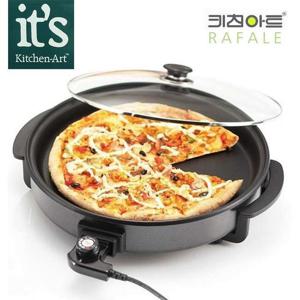 키친아트1500 강화유리 전기 피자팬 지짐 후라이팬