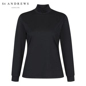 [세인트앤드류스] 공용 STA 엠보 모크넥 루즈핏 베이스레이어