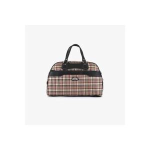 [라일리] Rly 체크무늬 여행가방 캐주얼 패션 짐가방 지퍼 보스턴백