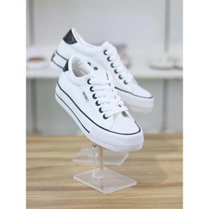 바이로쏘 세이브존06 레이스업 캔버스 캐주얼 2cm 스니커즈 (BY)24S12033E2