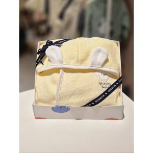 블루독베이비 10 25SS (YE)구름강아지뱀부목욕가운 (245970AHD02)