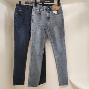 뱅뱅 HC15 뱅뱅 봄 여름 여성 허리인밴드 라이크라 쿨맥스 스판 스키니핏 청바지 NQL101