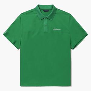 [먼싱웨어][37%OFF]남성 우븐 반팔티셔츠 그린(MQ121MTS33)