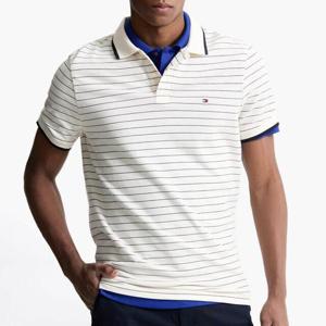 [타미힐피거 남성] 옥스포드 스트라이프 폴로셔츠 T12F1TKT420MT10FD