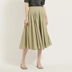 [비씨비지]뒤허리밴딩 주름스커트 (B5B4S215)