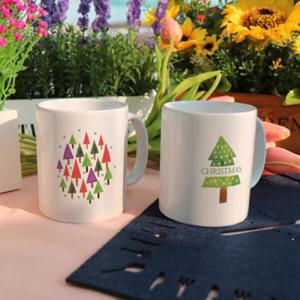 아트박스/꾸밈 cb712-디자인머그컵2p-크리스마스트리