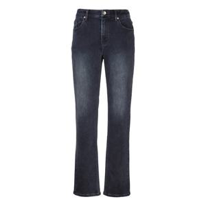 [뱅뱅]남녀공용 빅사이즈 인밴드 기모 밑위긴 슬림 스판 청바지 (BQL692)