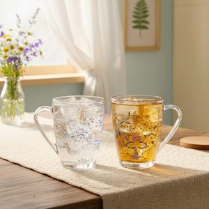 [쯔비벨무스터(주방)]쯔비벨무스터 이태리 퓨어 글라스 머그 2p 세트 / 일상의 작은 쉼표 한 잔