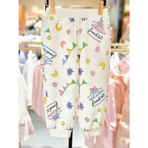 아이보리 축제 나염 팬츠 (Q51DBP110S)