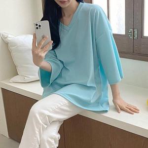 [강물처럼]아이우먼 오버브이롱데일리무지티 ILG603M401 빅사이