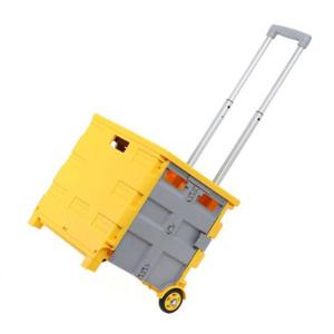 [반려] 살림감성 박스 접이식 쇼핑카트 캠핑 마트 네모캐리어