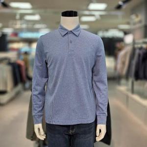 트레몰로 HC05 남성 트레몰로 긴팔 카라 솔리드 기본 티셔츠 TRNAL6S531401