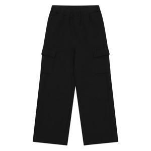 [에꼴리에]여아 밴딩 네오프렌 카고 와이드 팬츠 24OT281_BK